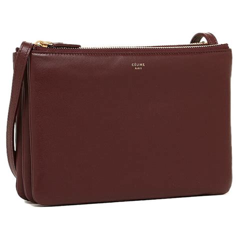 celine trio bag burgundy|WOMEN'S LUXURY BURGUNDY HANDBAGS .